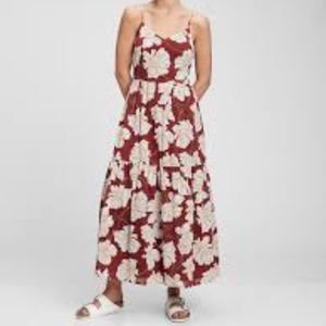 NWT floral gap cami maxi dress